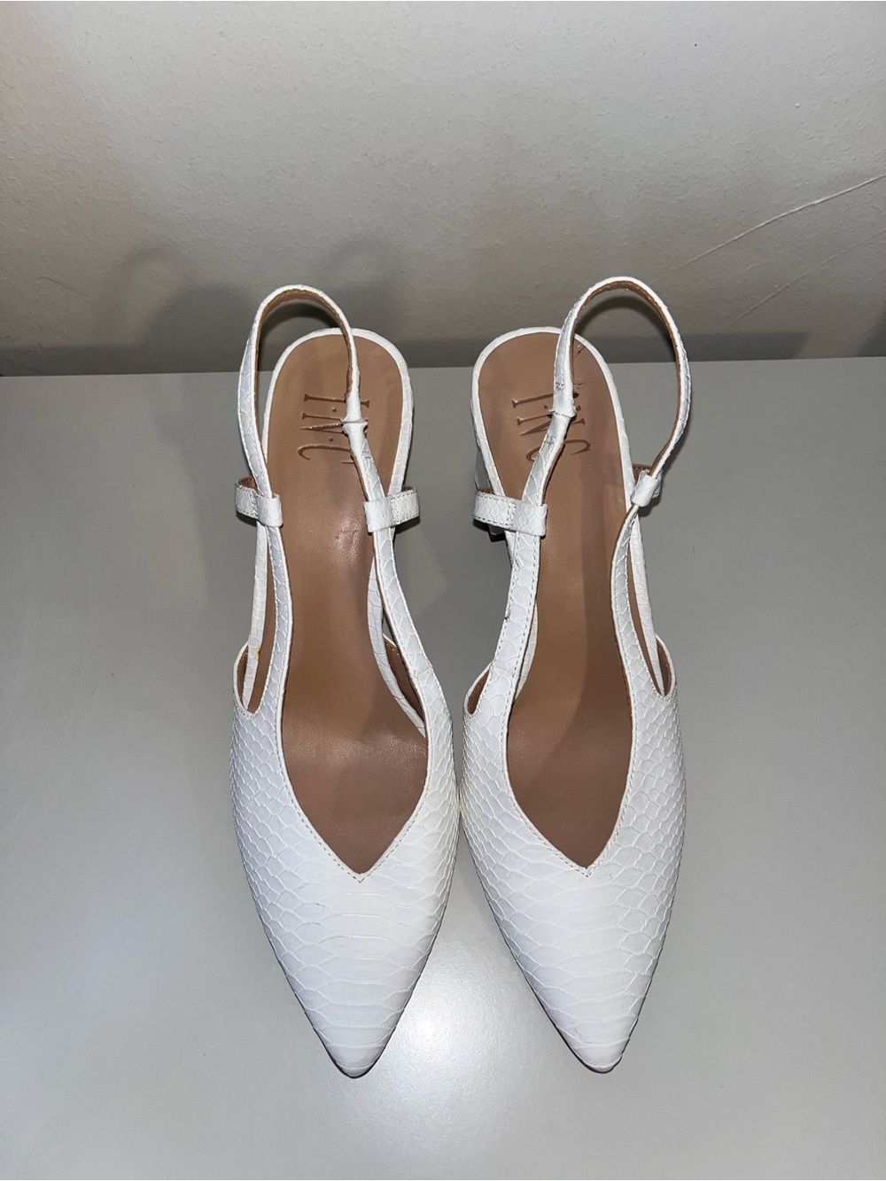 White heels